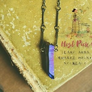 🎡HOST PICK!🎡"Maximal Moxie"-Aura Quartz Necklace